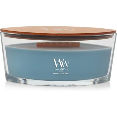 Αρωματικό κερί WoodWick Evergreen Cashmere - 453,6 g Αρωματικό κερί WoodWick Evergreen Cashmere - 453,6 g