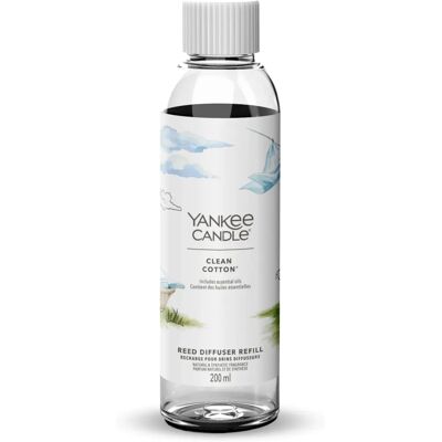 Yankee Candle Model - Náhradní náplň do difuzéru Clean Cotton - Náhradní náplň do reed difuzéru Yankee Candle Model - Náhradní náplň do difuzéru Clean Cotton - Náhradní náplň do reed difuzéru
