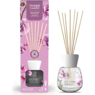 Yankee Candle Wild Orchid Signature Duft Diffusor - Rattanstäbchen Yankee Candle Wild Orchid Signature Duft Diffusor - Rattanstäbchen