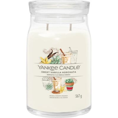 Yankee Candle Yankee Candle Sweet Vanilla Horchata - Lumânare Yankee Candle Yankee Candle Sweet Vanilla Horchata - Lumânare