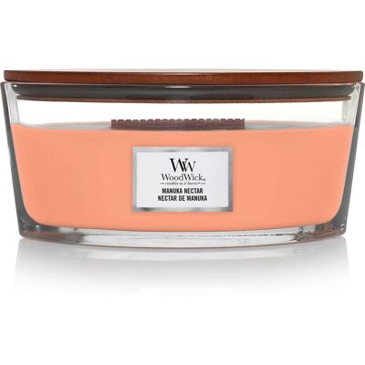 WoodWick Manuka Nectar Geurkaars - Ellipse Vruchtige Oranje WoodWick Manuka Nectar Geurkaars - Ellipse Vruchtige Oranje