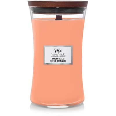 Vela aromática WoodWick Manuka Nectar - Grande 610g - Vela Vela aromática WoodWick Manuka Nectar - Grande 610g - Vela