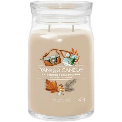 Yankee Candle Beige Large Jar Candle - Cottage Getaway Yankee Candle Beige Large Jar Candle - Cottage Getaway