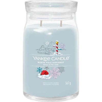 Yankee Candle North Pole Hideaway Μεγάλη Κερί σε Βάζο - 567g Yankee Candle North Pole Hideaway Μεγάλη Κερί σε Βάζο - 567g