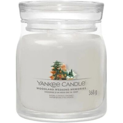 Yankee Candle Woodland Weekend Memories Signatur Medium Kruka - Ljus Yankee Candle Woodland Weekend Memories Signatur Medium Kruka - Ljus