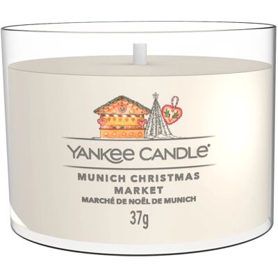 Yankee Candle Monachijskie Jarmarki Bożonarodzeniowe Woskowa Świeca - Biała - 368g Yankee Candle Monachijskie Jarmarki Bożonarodzeniowe Woskowa Świeca - Biała - 368g