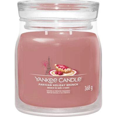 Yankee Candle Parisian Holiday Brunch illatos gyertya - Közepes üveg - 368g Yankee Candle Parisian Holiday Brunch illatos gyertya - Közepes üveg - 368g