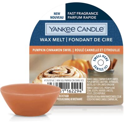 Yankee Candle Pumpkin Cinnamon Swirl - Wax Melts Yankee Candle Pumpkin Cinnamon Swirl - Wax Melts