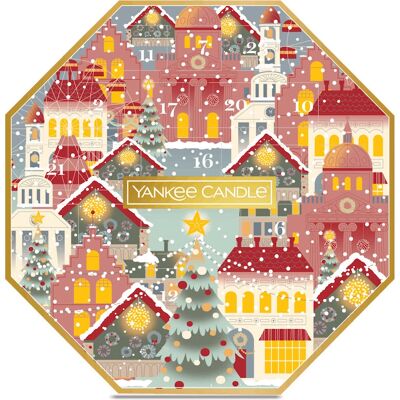 Yankee Candle 2641985E Kalendarz Adwentowy - Świąteczne zapachy i wieniec Yankee Candle 2641985E Kalendarz Adwentowy - Świąteczne zapachy i wieniec