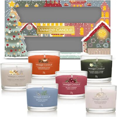 Yankee Candle Kolekcja Świąteczna - Zestaw 6 Wotów Yankee Candle Kolekcja Świąteczna - Zestaw 6 Wotów
