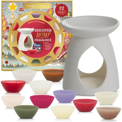 Yankee Candle Świąteczna Kolekcja Aromalampa i 12 Wosków - Woski i Aromalampa Yankee Candle Świąteczna Kolekcja Aromalampa i 12 Wosków - Woski i Aromalampa