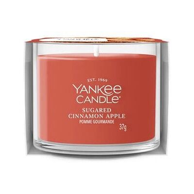 Yankee Candle - Sugared Cinnamon Apple - 368 g - Parfumée - Bougie en cire Yankee Candle - Sugared Cinnamon Apple - 368 g - Parfumée - Bougie en cire