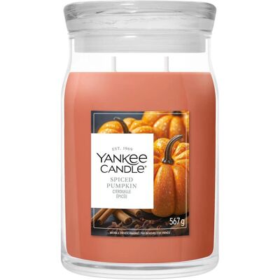 Yankee Candle - Spiced Pumpkin - 567 g - Candle Yankee Candle - Spiced Pumpkin - 567 g - Candle