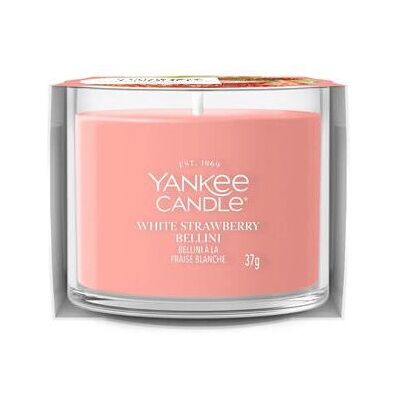 Yankee Candle - White Strawberry Bellini - Votive - 37 g - Candle Yankee Candle - White Strawberry Bellini - Votive - 37 g - Candle