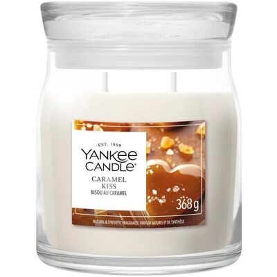 YANKEE CANDLE - Caramel Kiss - Αρωματικό - 368 g - Candle YANKEE CANDLE - Caramel Kiss - Αρωματικό - 368 g - Candle