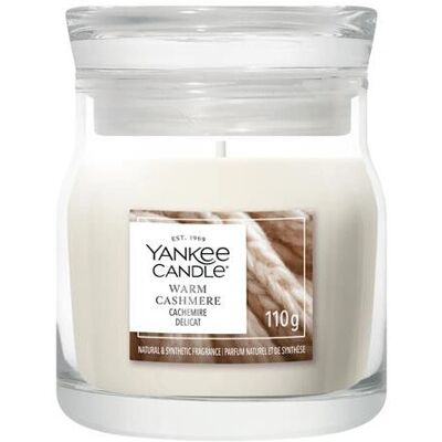 Yankee Candle - Warm Cashmere - 110 g - Candela di cera Yankee Candle - Warm Cashmere - 110 g - Candela di cera