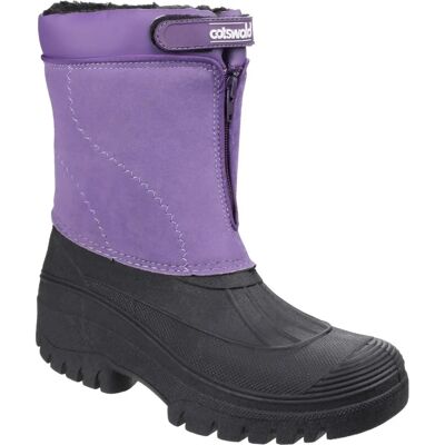 Cotswold Venture Faux Suede Laarsjes - Paars Cotswold Venture Faux Suede Laarsjes - Paars