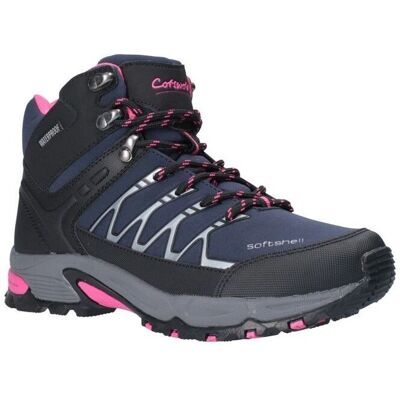 Cotswold Abbeydale Mid Softshell Damen Wanderstiefel - Navy/Black/Fuchsia Cotswold Abbeydale Mid Softshell Damen Wanderstiefel - Navy/Black/Fuchsia