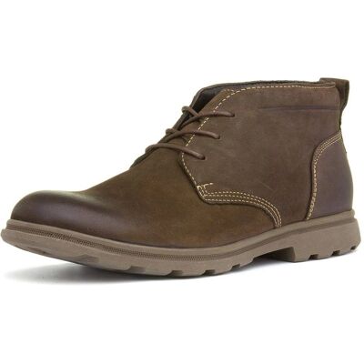 Hush Puppies Tyson Leren Chukka Boots Bruin Hush Puppies Tyson Leren Chukka Boots Bruin
