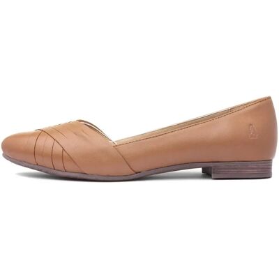 Hush Puppies Marley Ballerina Memory Foam Leather Shoes light brown Hush Puppies Marley Ballerina Memory Foam Leather Shoes light brown