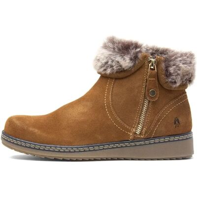 Hush Puppies Penny Ankle Boots - Tan Hush Puppies Penny Ankle Boots - Tan