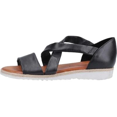 Hush Puppies Gemma Espadrille Wedge Sandal - Black Hush Puppies Gemma Espadrille Wedge Sandal - Black