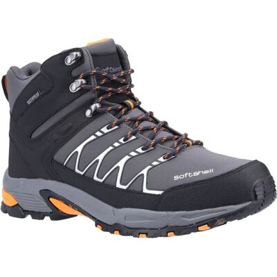 Cotswold Abbeydale Mid Wanderschuhe - Wasserdicht, Leicht, Grau/Orange Cotswold Abbeydale Mid Wanderschuhe - Wasserdicht, Leicht, Grau/Orange