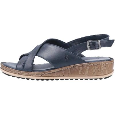 Hush Puppies Elena Keil-Sandale - Marineblau - Damen - Keilabsatz Hush Puppies Elena Keil-Sandale - Marineblau - Damen - Keilabsatz
