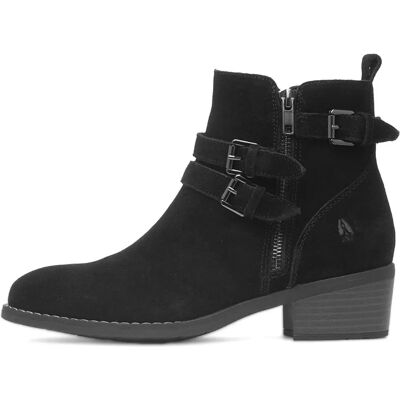 Hush Puppies Lollie Ankle Boot - Black Hush Puppies Lollie Ankle Boot - Black