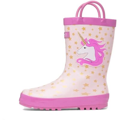 Cotswold Uk 10 Kinders Waterdichte Puddle Gummistiefel - Roze - Unisex Cotswold Uk 10 Kinders Waterdichte Puddle Gummistiefel - Roze - Unisex