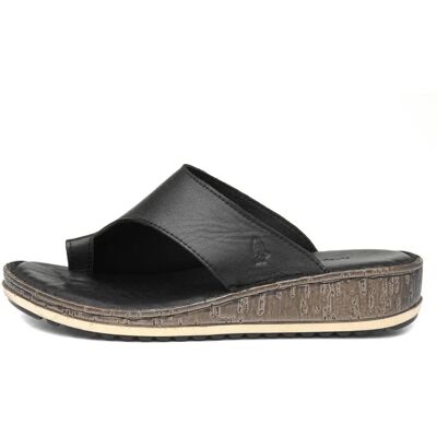 Hush Puppies Elissa Toepost Sandalo - Nero Hush Puppies Elissa Toepost Sandalo - Nero