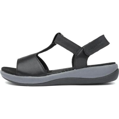 Hush Puppies Sylvie Wedge Sandal Women - Black Hush Puppies Sylvie Wedge Sandal Women - Black
