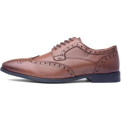 Hush Puppies Elliot Herren Smart Memory Foam Brogue Dressschuhe hellbraun Hush Puppies Elliot Herren Smart Memory Foam Brogue Dressschuhe hellbraun