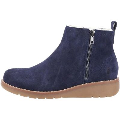 Hush Puppies Libby Ankle Boots - Navy Hush Puppies Libby Ankle Boots - Navy
