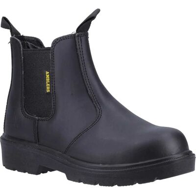 Amblers Safety FS116 Dual Density Veiligheidslaarzen - Zwart - UK 5 Amblers Safety FS116 Dual Density Veiligheidslaarzen - Zwart - UK 5