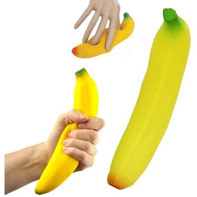 Tobar Gelgefüllter Banan Stressball - 18cm Tobar Gelgefüllter Banan Stressball - 18cm
