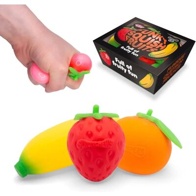 Tobar Groovy Fruits Squishies - Jouets Antistress - Publicité Tobar Groovy Fruits Squishies - Jouets Antistress - Publicité