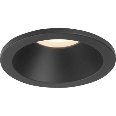 Astro Minima Single Recessed Bathroom Downlight - Black IP65 GU10 Astro Minima Single Recessed Bathroom Downlight - Black IP65 GU10