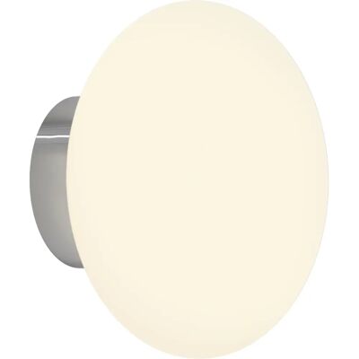 Astro Zeppo Enkel Væglampe Badeværelse - Poleret Krom & Hvidt Glas - Badeværelseslys Astro Zeppo Enkel Væglampe Badeværelse - Poleret Krom & Hvidt Glas - Badeværelseslys