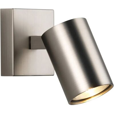 Astro Lighting Ascoli Single Wall or Ceiling Spotlight - Matt Nickel - Wall or Ceiling Mount Astro Lighting Ascoli Single Wall or Ceiling Spotlight - Matt Nickel - Wall or Ceiling Mount