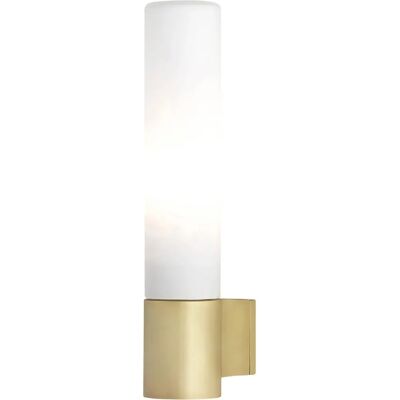 Astro Lighting Astro Bari IP44 Bathroom Wall Light - Gold, G9, 20.5cm Astro Lighting Astro Bari IP44 Bathroom Wall Light - Gold, G9, 20.5cm