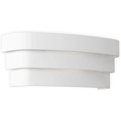 Astro Lighting Amas 320 Hvid Keramisk Væglampe - Art Deco Stil Astro Lighting Amas 320 Hvid Keramisk Væglampe - Art Deco Stil