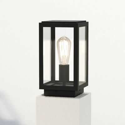 Astro Homefield Outdoor Pedestal Light - Textured Black - Outdoor Pedestal Light Astro Homefield Outdoor Pedestal Light - Textured Black - Outdoor Pedestal Light