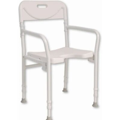 NRS Healthcare - Faltbarer Duschstuhl NRS Healthcare - Faltbarer Duschstuhl