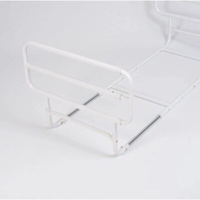 NRS Healthcare Double Bed Guard - White - Support Rails - Bed Safety NRS Healthcare Double Bed Guard - White - Support Rails - Bed Safety