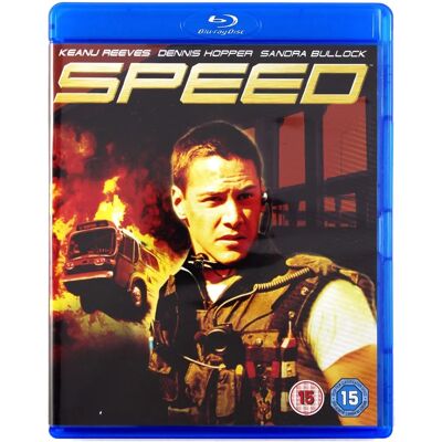 Keanu Reeves Speed Blu-ray - Film d'Action Région 2 - Publicité Keanu Reeves Speed Blu-ray - Film d'Action Région 2 - Publicité