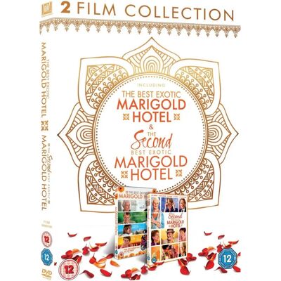 MediaTronixs The Best Exotic Marigold Hotel / The Second Best Exotic Marigold Hotel DVD - DVD - Publicité MediaTronixs The Best Exotic Marigold Hotel / The Second Best Exotic Marigold Hotel DVD - DVD - Publicité