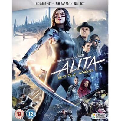 Rosa Salazar Alita Battle Angel Blu-ray - Actionfilm Rosa Salazar Alita Battle Angel Blu-ray - Actionfilm