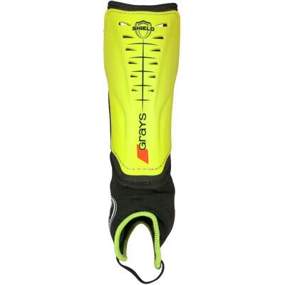 Grays Kids'/adult Low Intensity Field Hockey Shin Guard Shield - Black/yellow Grays Kids'/adult Low Intensity Field Hockey Shin Guard Shield - Black/yellow