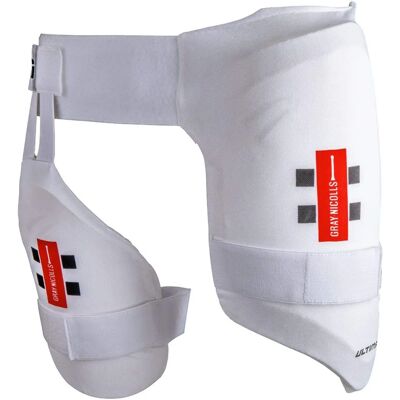Gray-Nicolls All In One Academy Thigh Pads - White Gray-Nicolls All In One Academy Thigh Pads - White